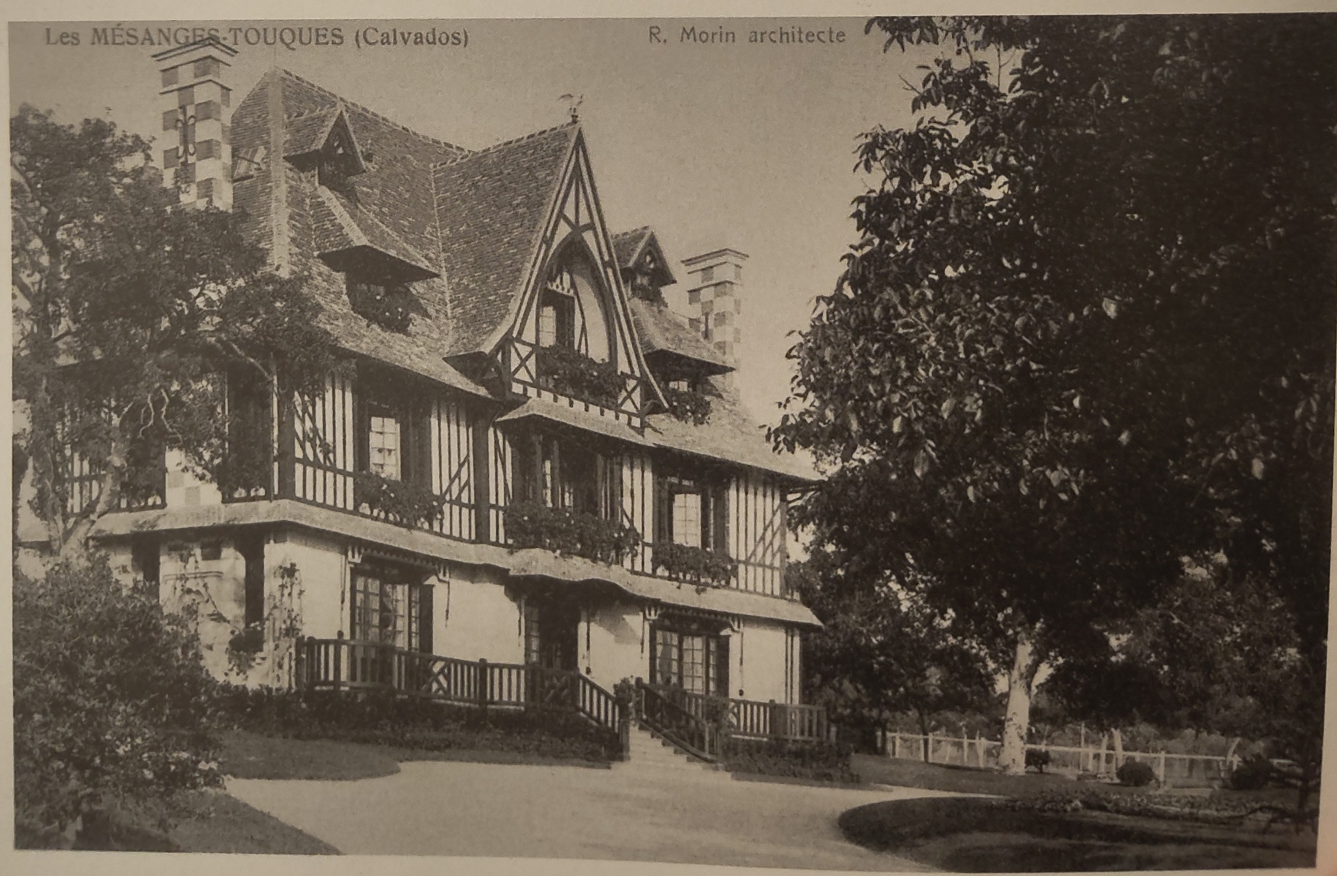 Villa Les Mésanges, vue du jardin